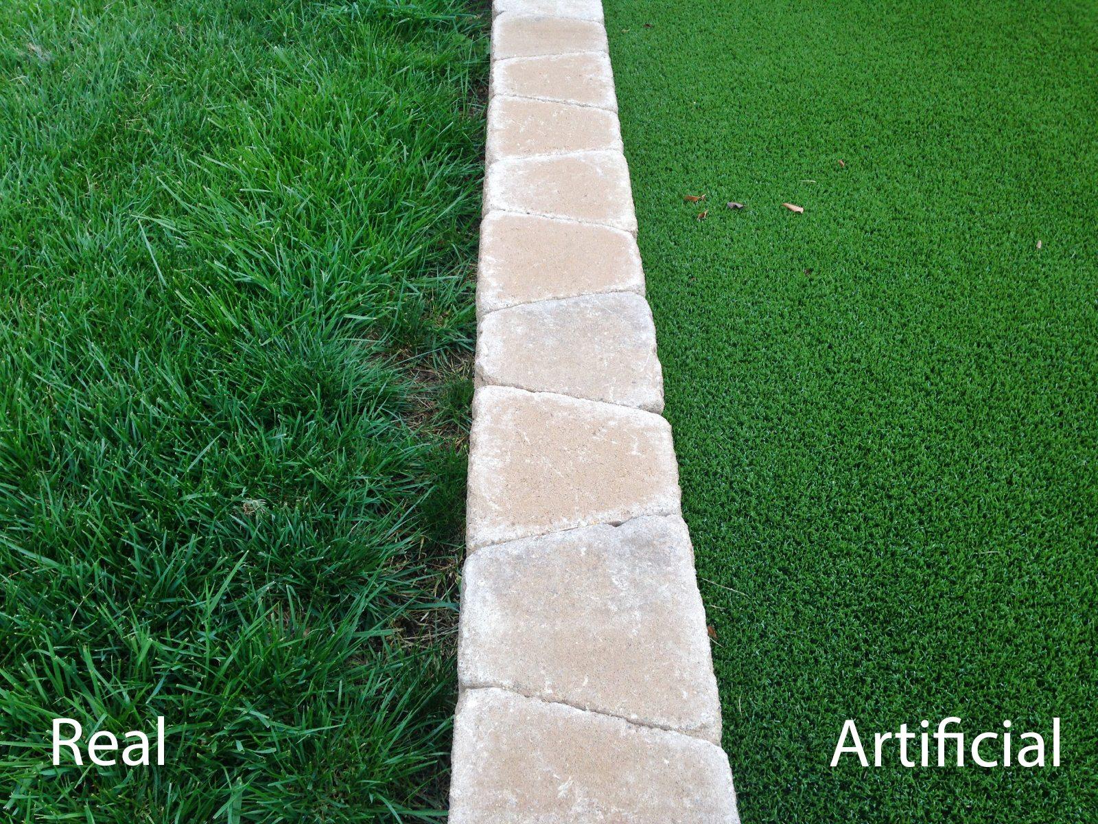 Do you prefer football players playing on turf or natural grass?