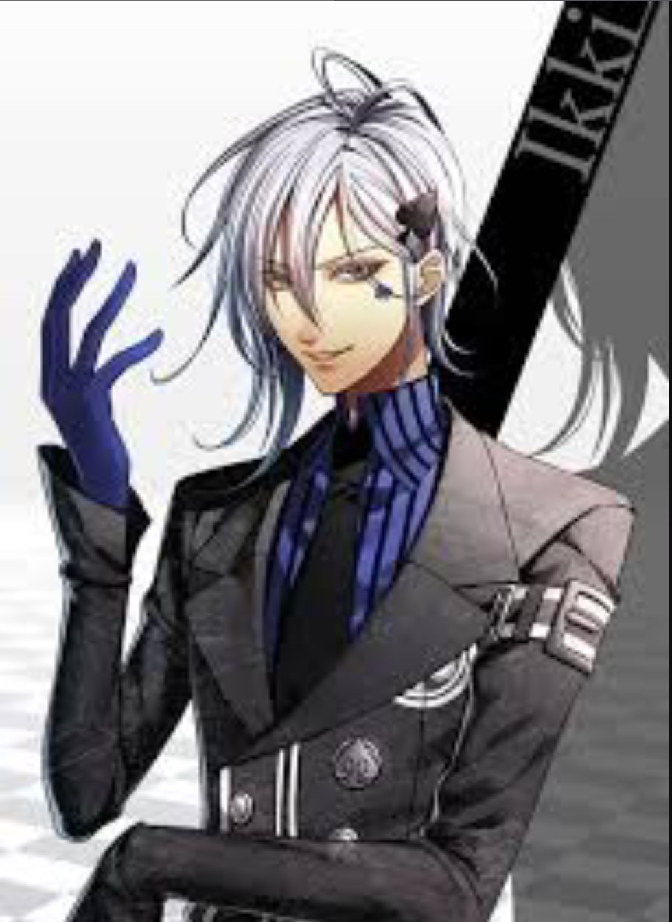 Ikki (Blue/Purple & Spades)