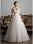Ball-Gown Sweetheart Floor-Length Tulle Charmeuse Wedding Dress With Ruffle Sash Beading Appliques Flower(s)