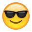 Sunglasses emoji