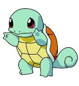 Squirtle, the water-type Pokemon!