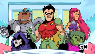 Teen Titans go- serious Teen Titans go- serious