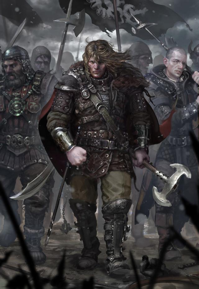 Warrior king. Warrior king.