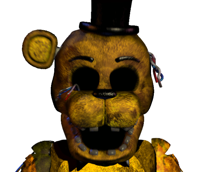 withered golden freddy