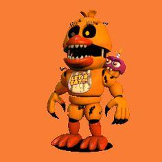 FnaF World Nightmare Chica