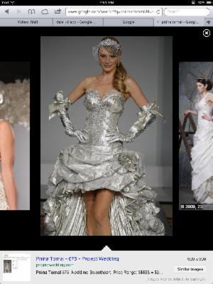 silver dress silver dress