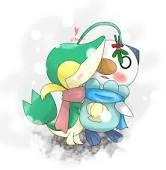 Oshawott x snivy Oshawott x snivy