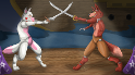 or the one with mangle and foxy training ?