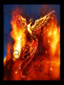 a phoenix..look it up first xD