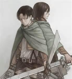 Levi and Mikasa Levi and Mikasa