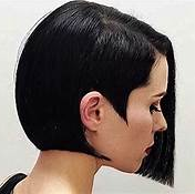 short straight black short straight black