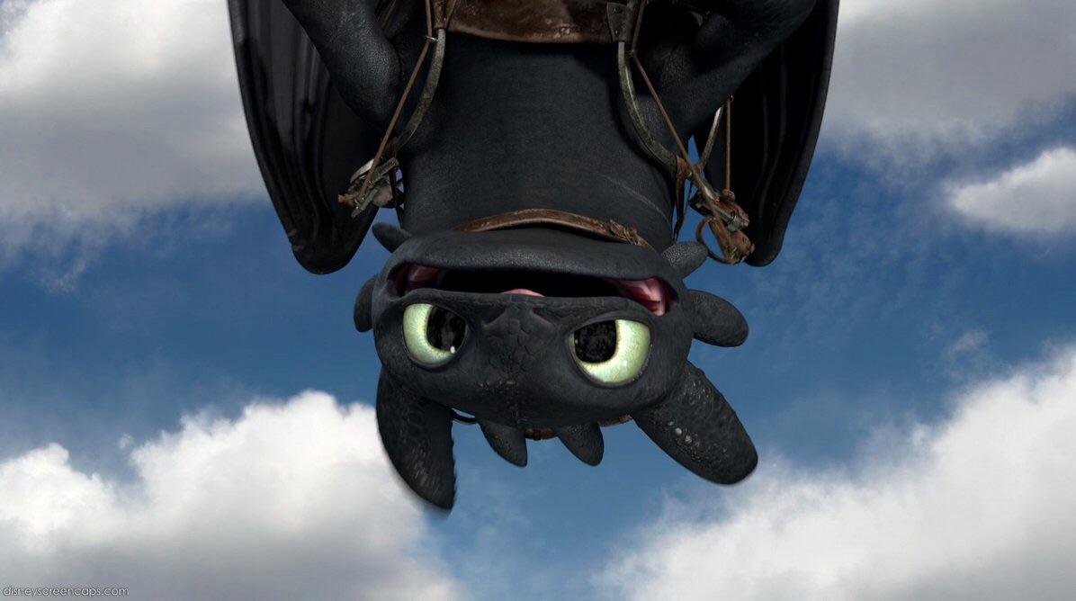 Toothless (how to train your dragon)