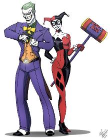 Joker and Harley quinn