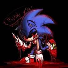 No you didn't! *wacks Sonic.exe with a pan and runs off* Sonic.exe: *Says in a drunklike voice* Wait for me...