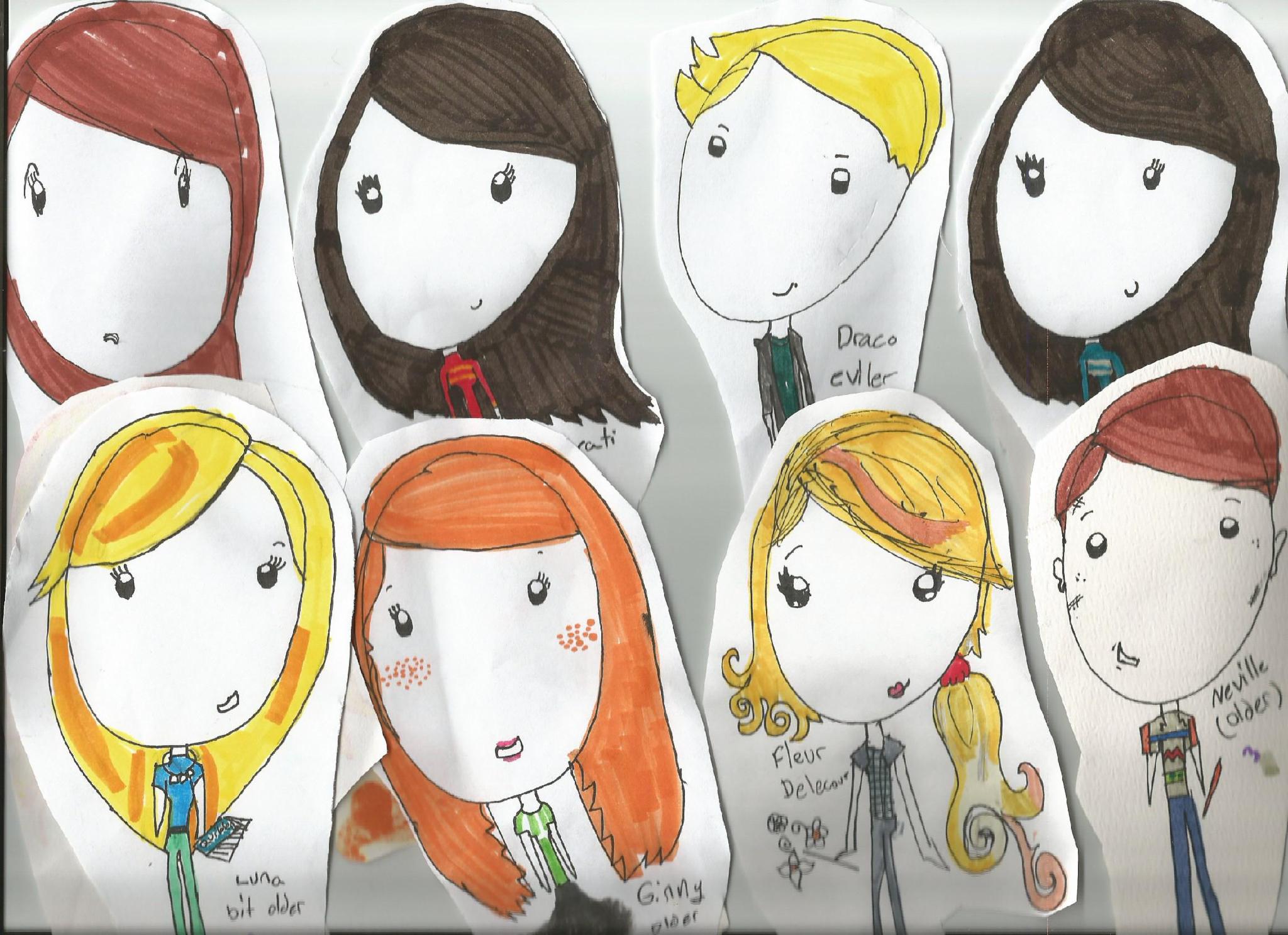 pansy,Parvati,Draco,Padma, luna, Ginny, fleur, Neville pansy,Parvati,Draco,Padma, luna, Ginny, fleur, Neville