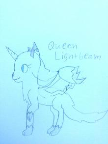 Queen Light Beam- queen of light and harmony