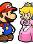 Mario and peach?
