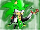 Anti-Sonic, Scourge the hedgehog