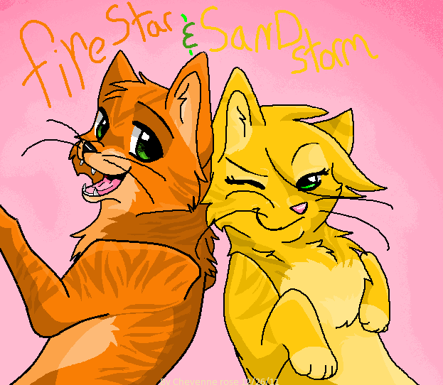 Firestar and Sandstorm