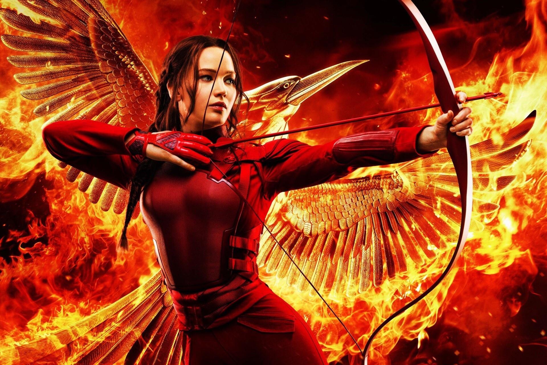 Katniss, the Girl on Fire... Katniss, the Girl on Fire...