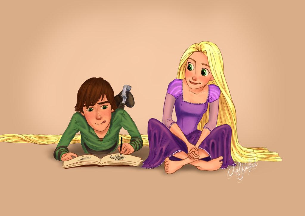Hiccup x Rapunzel Hiccup x Rapunzel