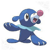 Popplio(sea lion) Popplio's swimming speed is known to exceed 25 mph. It's better at moving in the water than on land.