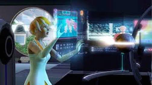 Go in to the future with $10 (or euros or whatever currency you use) because by then $10 would equal about $1000 Go in to the future with $10 (or euros or whatever currency you use) because by then $10 would equal about $1000