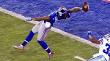 Odell Beckham Jr.s Famous 3 Fingered Snatch While Being Held