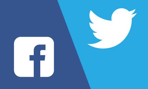 both facebook and twitter both facebook and twitter