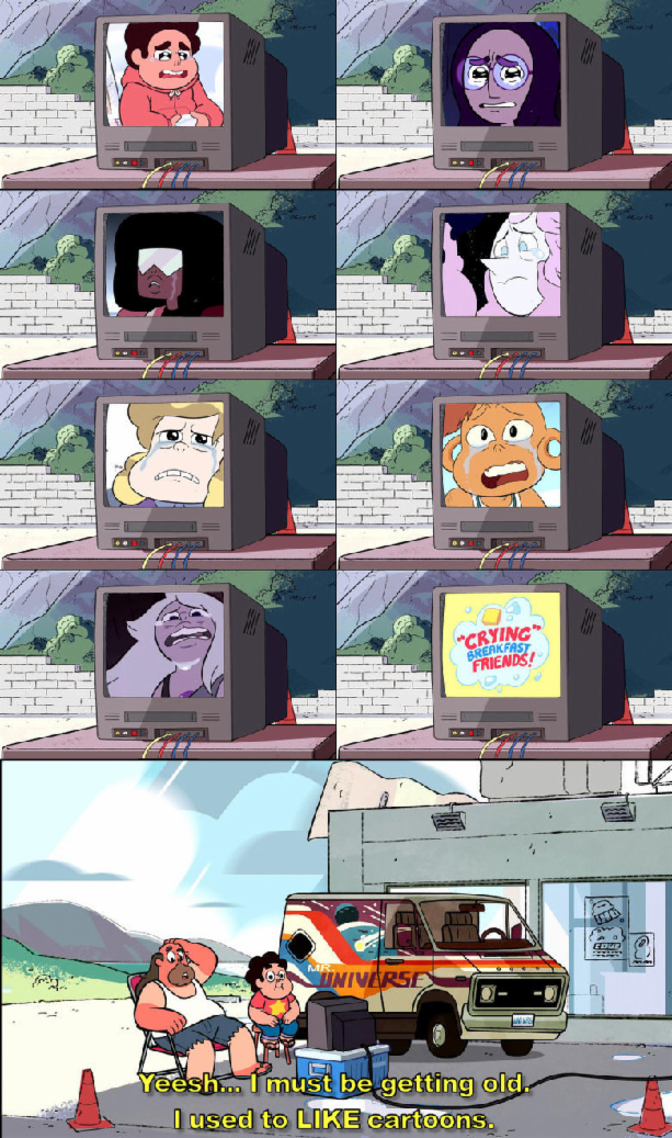 Crying...Steven Universe Characters?