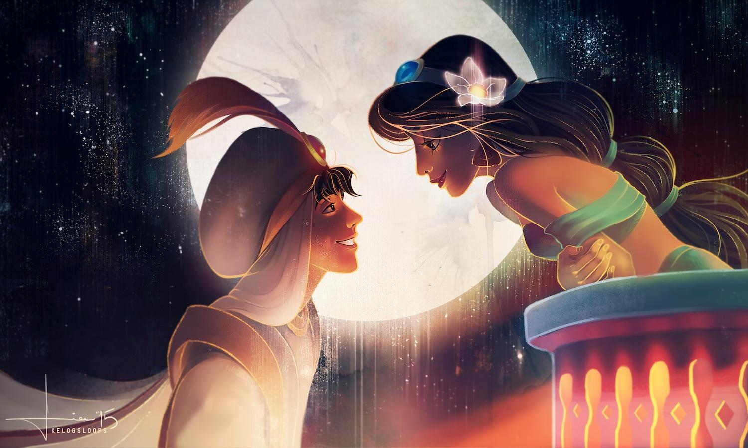 Princess Jasmine & Aladdin Princess Jasmine & Aladdin