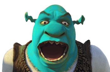 Blue Shrek Blue Shrek