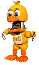 FnaF World Withered Chica FnaF World Withered Chica