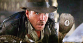 Indiana Jones (first appearing in Raiders of the Lost Ark. The franchise was rebooted many times always starting Harrison Ford)