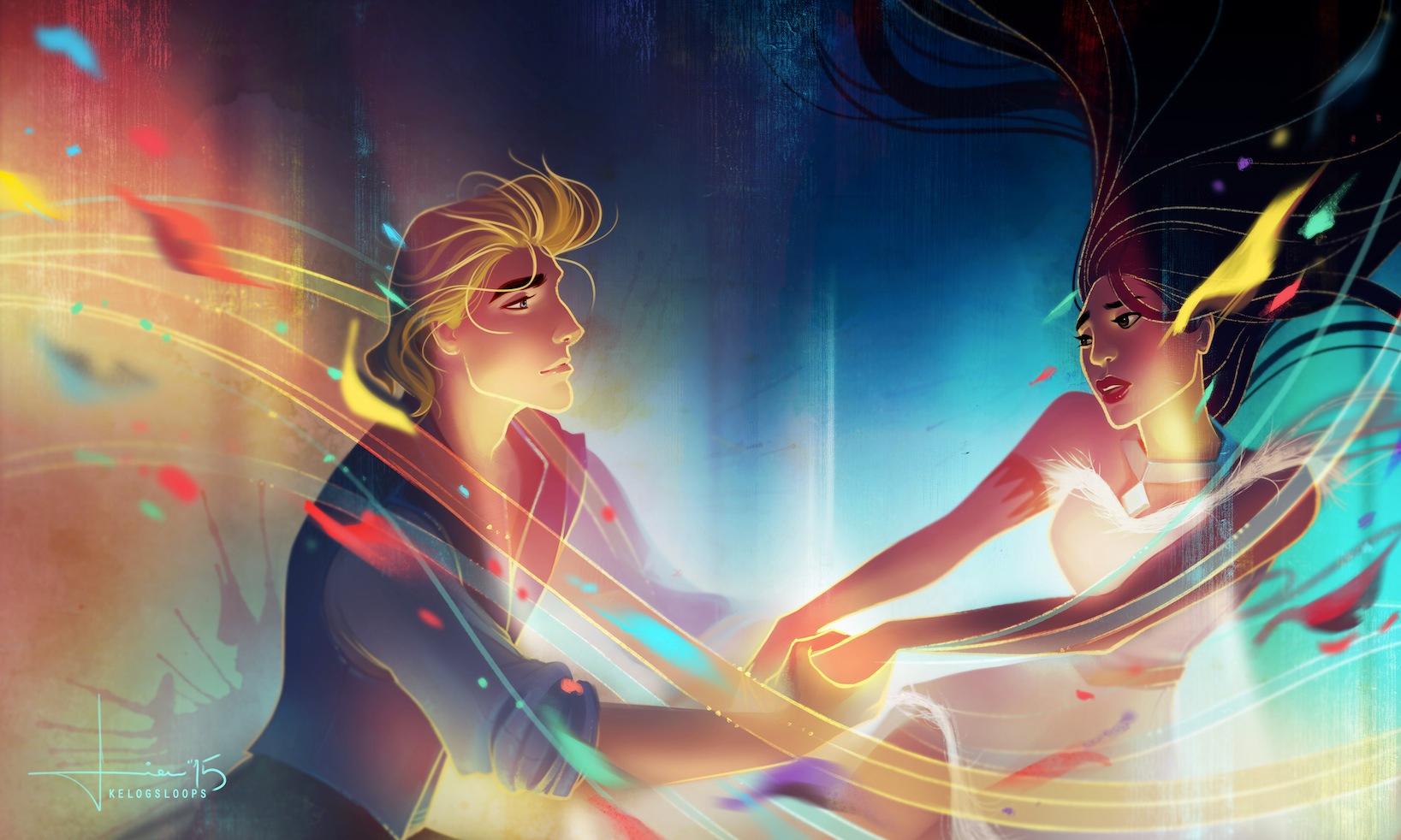 Pocahontas & John Smith Pocahontas & John Smith