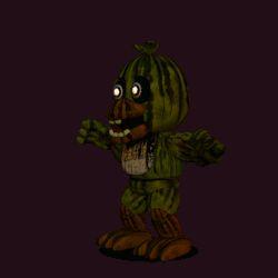 FnaF World Phantom Chica