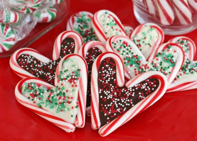 candy cane hearts candy cane hearts