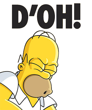 D'OH! D'OH!