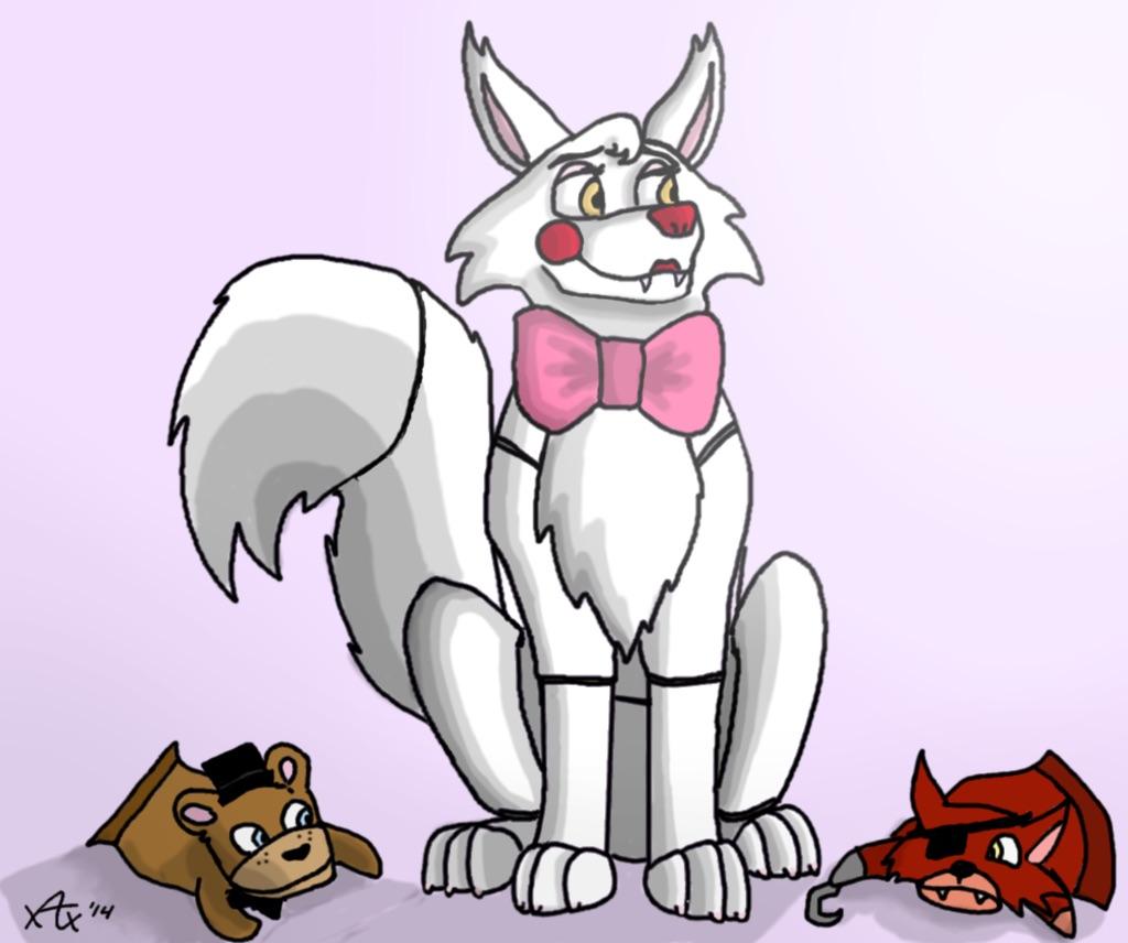 It's a male! It used to be a foxy and the phone guy refers to it as he and him. It's a male! It used to be a foxy and the phone guy refers to it as he and him.