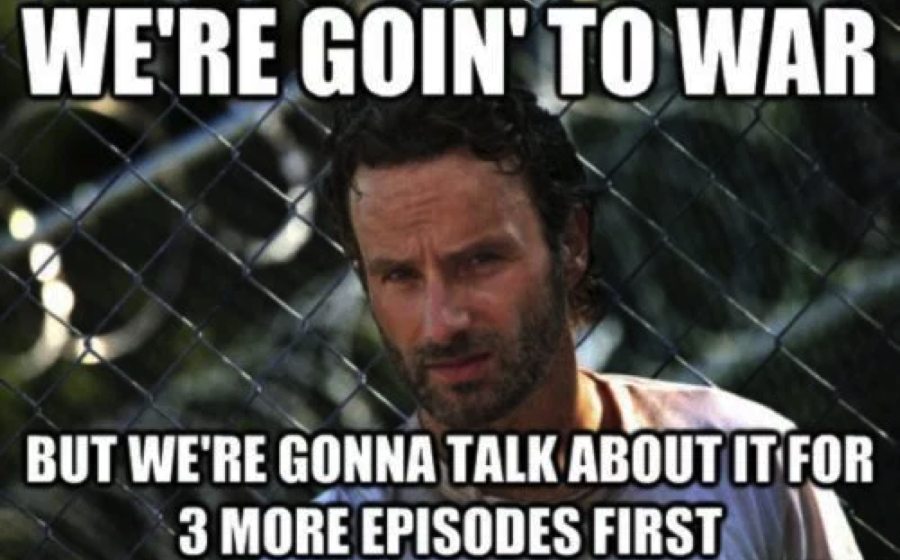 The walking DEAD memes. No? Just me? Ok then...