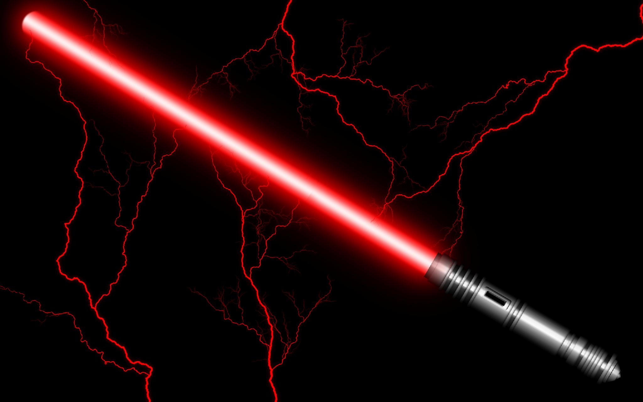 Red lightsaber