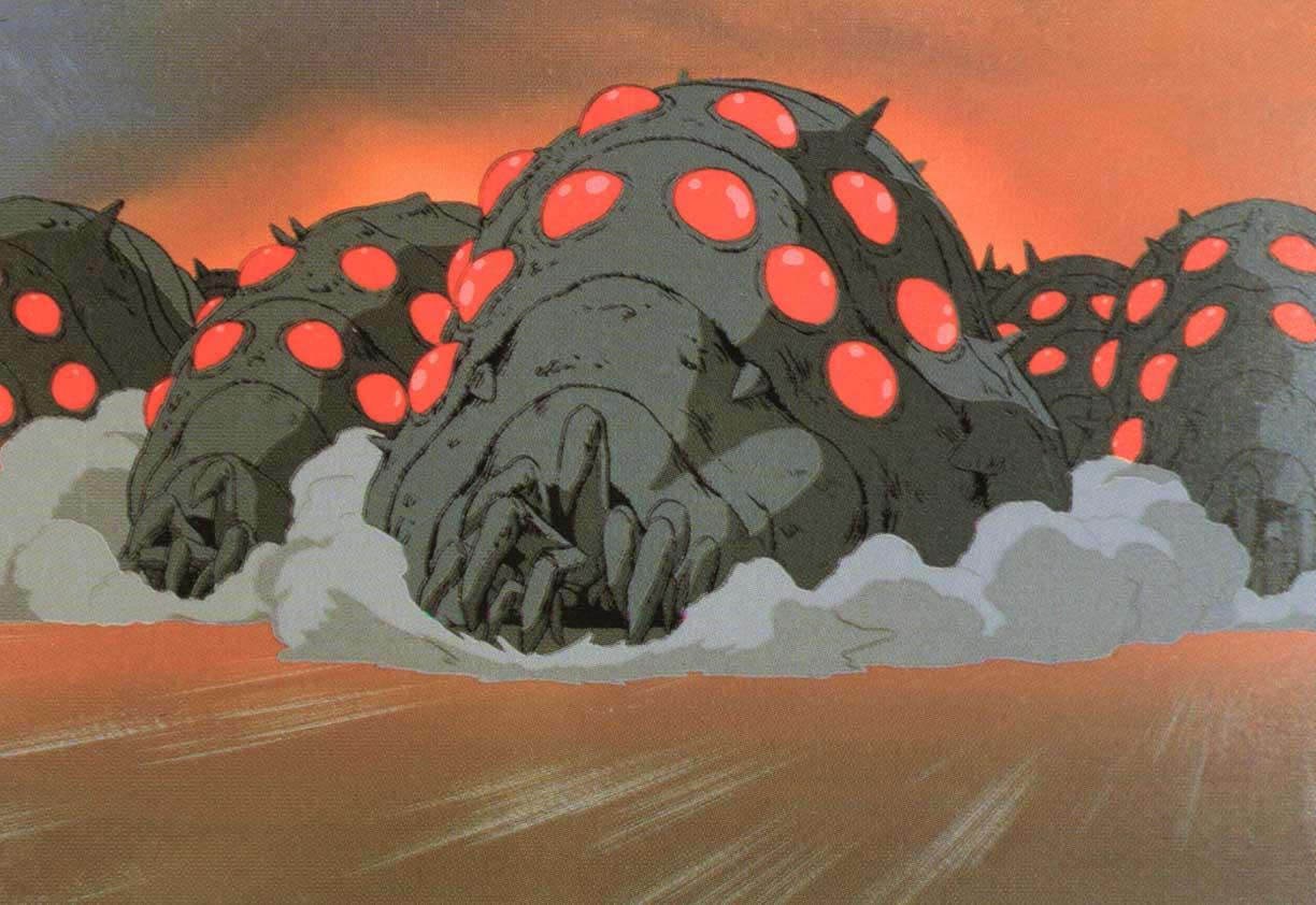 The Ohmu from Nausicaa of the Valley of the Wind!