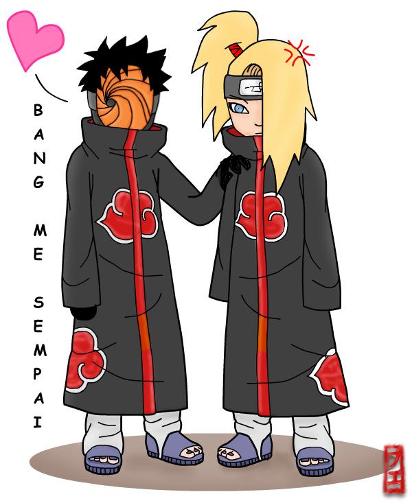 tobi and deidara tobi and deidara