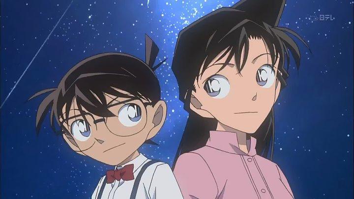 Edogawa Conan and mouri ran