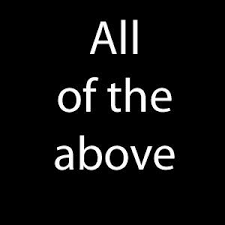 All of the above All of the above