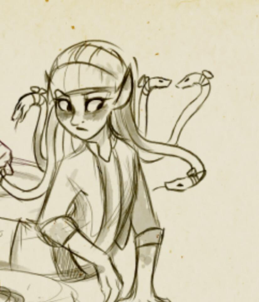 Snake lady Pacifica Snake lady Pacifica