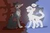 Snowfur and Thistleclaw