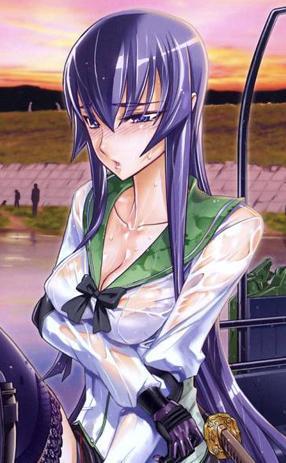 busujima saeko (high school of the dead)