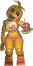 Toy Chica without beak