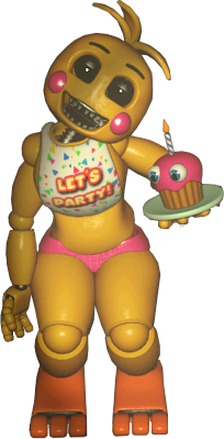 Toy Chica without beak Toy Chica without beak